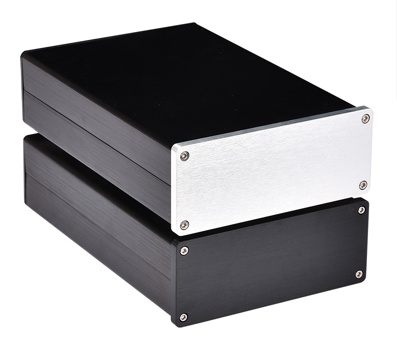 Headphone Amplifier Dac - BZ1707 フルアルミニウム DIY パワーアンプシャーシ PSU エンクロージャ
